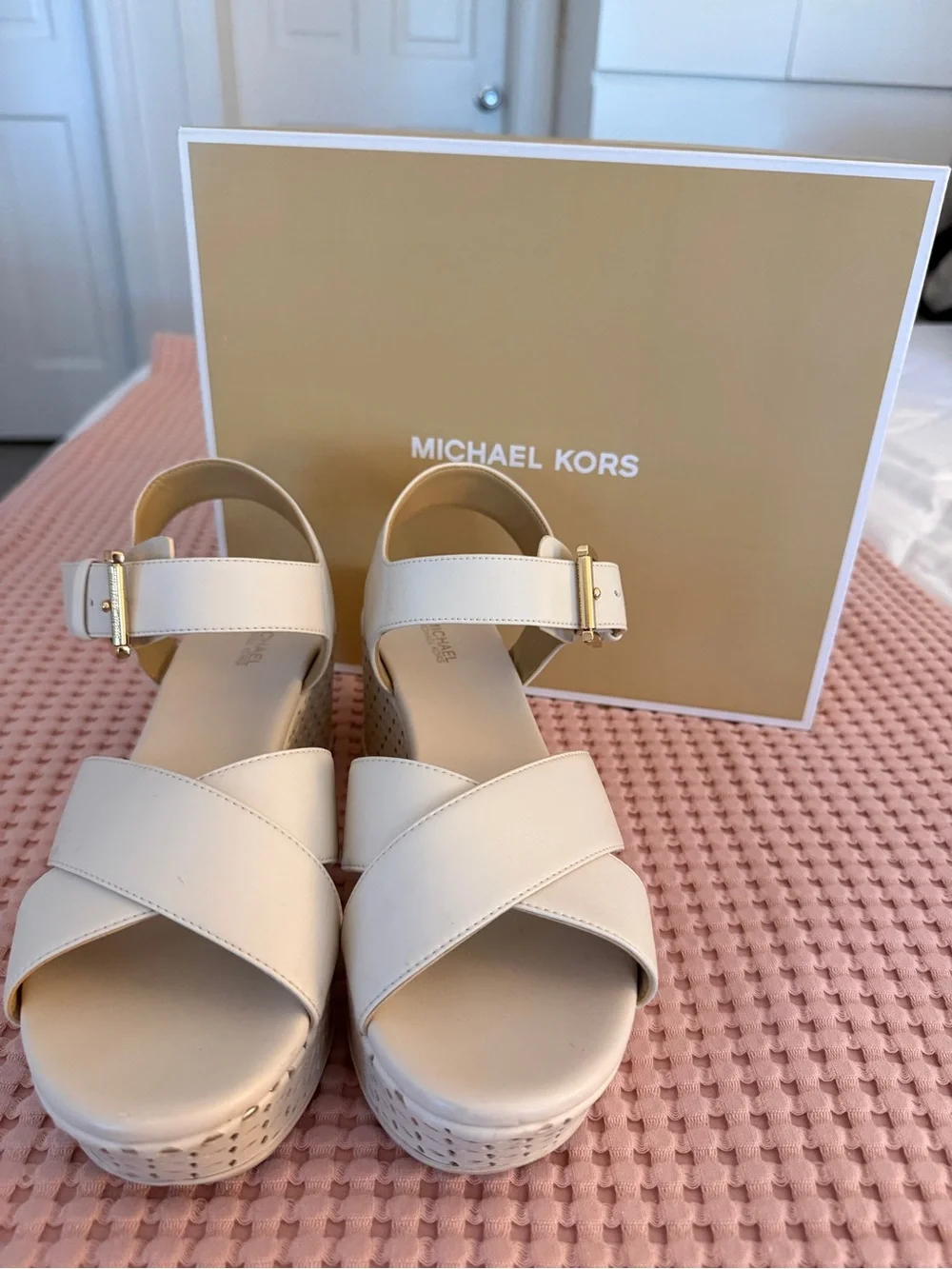 Michael Kors Women’s Neva Platform Sandals